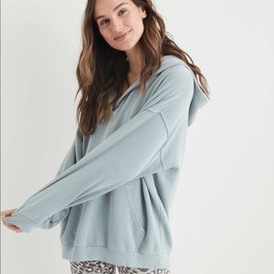 Aerie Happy Henley Hoodie 